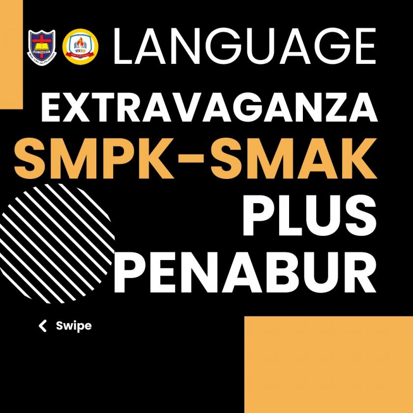 DONT FORGET TO JOIN WITH US IN LANGUAGE EXTRAVAGANZA TOMORROW