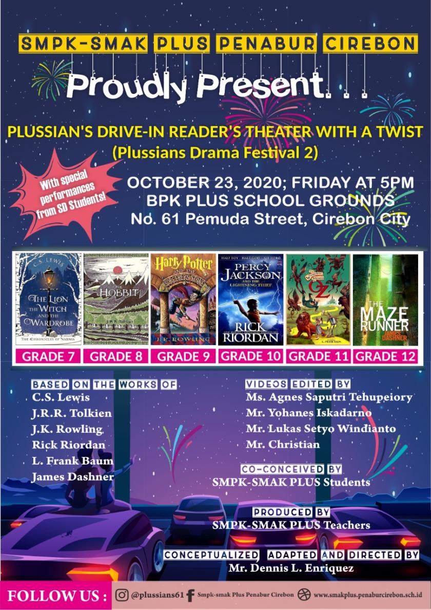 COME & JOIN US FOR WATCHING PLUSSIANS READERS THEATER WITH A TWIST