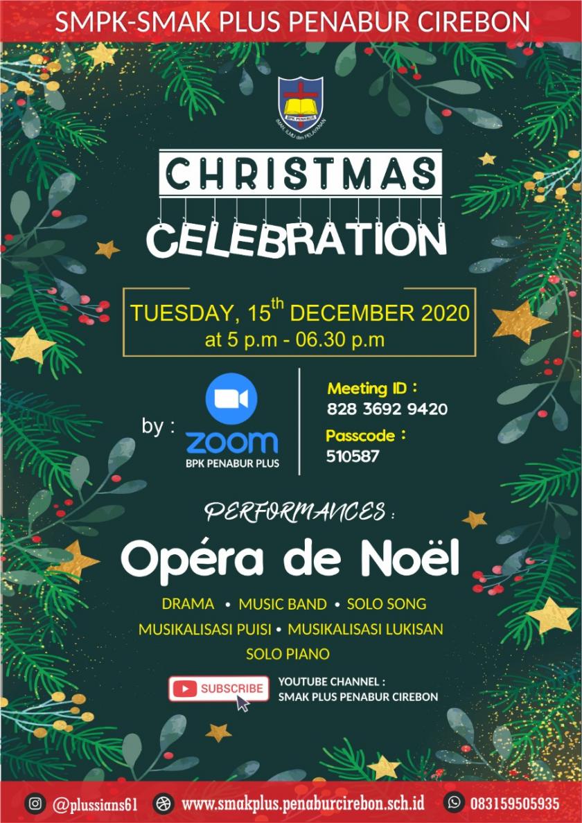 COME & JOIN US FOR WATCHING CHRISTMAS CELEBRATION 2020