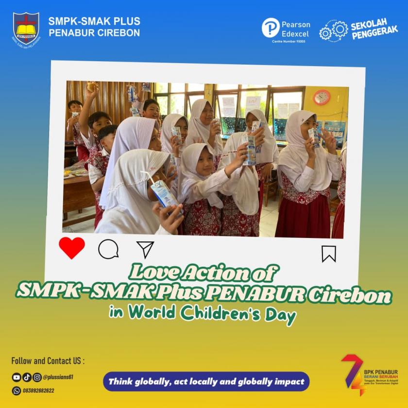 Love Action of SMPK-SMAK PLUS PENABUR Cirebon