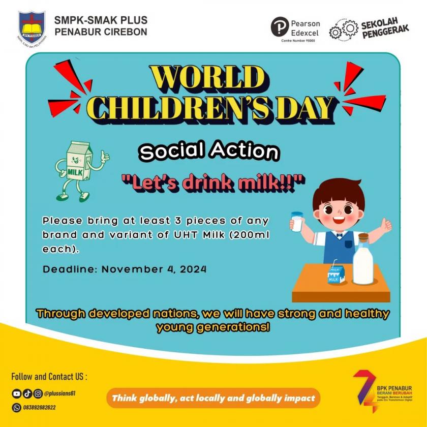 Commemorate the World Children’s Day