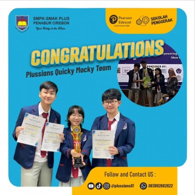 Getting  2nd winner of English Contest Quicky Macky with the theme “Empowering Youth Character by Emphasizing Innovative Ideas to Establish Bright Future Leaders”, held at Universitas Pancasakti Tegal on Saturday, March 9th, 2024.