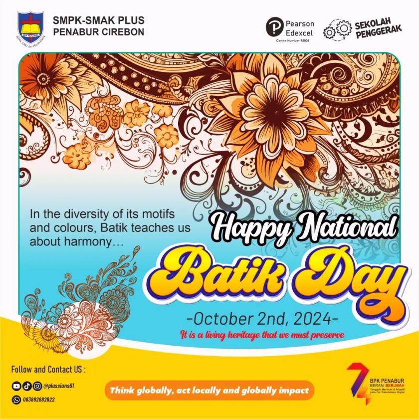 Happy National Batik Day 2024