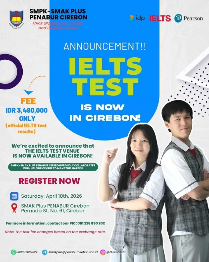 IELTS Test Is Now in Cirebon!