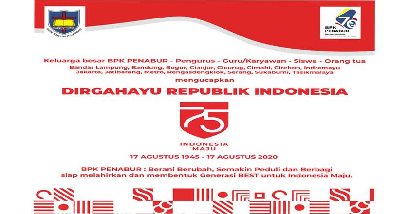 DIRGAHAYU INDONESIA 75th 