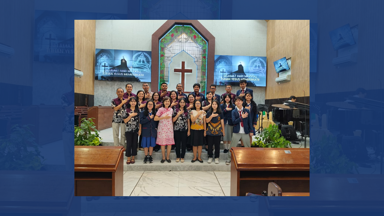Sunday Service in GKI Pengampon Cirebon