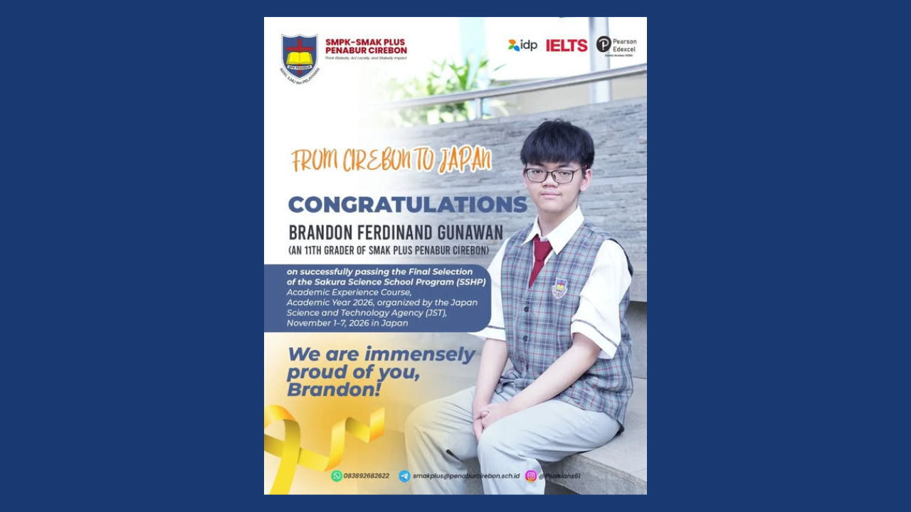 Congratulations Brandon Ferdinand Gunawan